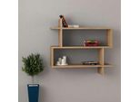 Decortie Paralel Scaffale A Parete Libreria Moderna In Rovere 70 X 22 X 65 Cm