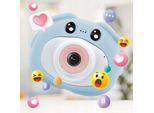 Maxlife Fotocamera Digitale Per Bambini Con Funzione Fotocamera MXKC-100 Fotocamera Bambini 3 Mpx 5 Giochi Da 3 4 5 6 Anni Regalo Fotocamera Kidizoom Blu