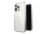 Speck Presidio Perfect-Clear - Custodia Per Iphone 14 Pro Max Con Rivestimento Microban (Trasparente)