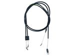 Cavo Acceleratore + Cavo Frizione Per Hecht Berlan Blisar Taga Progreen Powertec Garden Leo