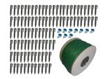 Set Di Fili Di Delimitazione Da 100 M / 3,4 Mm Per Tosaerba Robot Gardena Sileno Smart