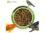 Larve Di Mosca Soldato Essiccate 10 Kg Come Vermi Da Pasto Hermetia Per Uccelli Polli Ricci Rettili Pesci
