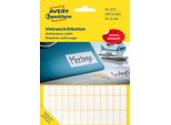 Avery Zweckform® 3317 Etichette Universali - 20 X 8 Mm, Bianco, 2.184 Etichette/28 Fogli, Permanenti