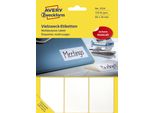 Avery Zweckform® 3334 3334 Etichette Universali - 66 X 38 Mm, Bianco, 174 Etichette/29 Fogli, Permanente
