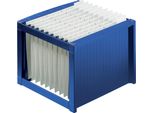 Helit H6110034 HäNgeregistratur-Korb FüR 40 HäNgemappen Blau