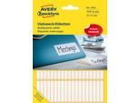 Avery Zweckform® 3322 3322 Etichette Universali - 37 X 5 Mm, Bianco, 1.976 Etichette/26 Fogli, Permanente