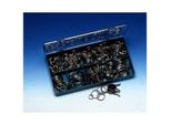 Wedo 2623016 Wedo SchlüSselring Silber, 100 St.