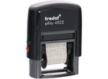 Trodat® 4822 Timbro Rotativo Printy Word Band 4822
