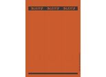 Leitz 1687-00-25 1687 Etichette Per Dorso Pc - Carta, Lunga/Ampia, 75 Pezzi, Rosso