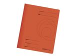 Raccoglitore A Fogli Mobili Herlitz Easyorga, Din A4, Cartoncino Manila, Arancione