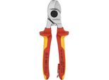 Knipex 95 16 165 T Cesoie Per Cavi Adatte Per (Tecnologia Di Spelatura) Cavi In Alluminio E Rame, Solidi E A Trefoli 15 Mm 50 Mm²