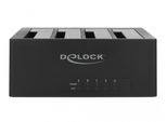 Delock Usb Type-C Docking Station Per 4 X Sata Hdd / Ssd - Alloggiamenti Per Hdd: 4 - 2,5" / 3,5"" Condivisi"
