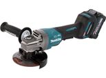 Makita GA013GM201 - Winkelschleifer - Schnurlos - 125 Mm - 2 Akkus, LadegeräT Enthalten - 40 V