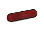 Riflettore "Curvo"" Arrotondato 90X24X8 Mm Rosso"