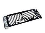 Copriradiatore Zieger Compatibile Con Suzuki Sv 650 N | S Design Logo Nero