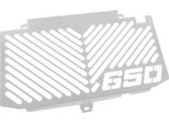 Copriradiatore Zieger Compatibile Con Il Logo Bmw F 650 Gs Argento
