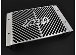 Copriradiatore Zieger Compatibile Con Yamaha Fzs 1000 Fazer Design Logo Argento