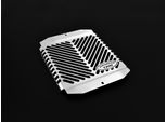 Coperchio Radiatore Zieger Compatibile Con Triumph Scrambler 1200 Xc Design Logo Argento