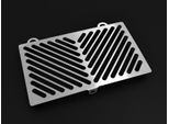 Copriradiatore Zieger Compatibile Con Yamaha MT-03 Clean Argento