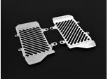 Copriradiatore Zieger Compatibile Con Honda Crf 1100 L Africa Twin Adventure Sports Clean Argento