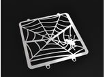 Copriradiatore Zieger Compatibile Con Kawasaki ER-5 Twister Spider Argento