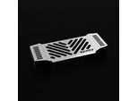 Copriradiatore Zieger Compatibile Con Yamaha XSR125 Design Logo Argento