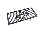 Copriradiatore Zieger Compatibile Con Kawasaki ER-6 N Dragon Nero