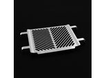 Coperchio Radiatore Zieger Compatibile Con Triumph Tiger Sport 660 Clean Argento