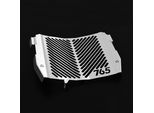 Coperchio Radiatore Zieger Compatibile Con Triumph Street Triple 765 R Logo Argento