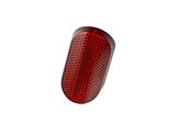 Riflettore Adesivo Per Forcella "Curved Shorty"" Rosso"
