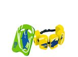 Beco Sealife Kick Board Shark Con Cintura Di Nuoto - Giallo