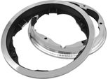 Minimotori, 2 Pz. Mezzi Cerchi Per Dualtron New, Eagle, Togo Limited, Victor Luxury, Nero