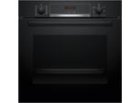 BOSCH Pyrolyse Backofen HBA574BB3, A+ (A+++-D), schwarz, B:59,4cm H:59,5cm T:54,8cm, Backöfen