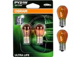Osram Ultra Life PY21W Bau15S 12 V/21 W (Confezione Blister Da 2)