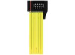 Abus Bordo Ugrip 5700C Sh Serratura Pieghevole Con Staffa - Serratura Per Bicicletta Con Codice A Combinazione E Barre Spesse 5 Mm - Livello Di Sicurezza Abus 7 - 80 Cm - Lime