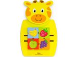 Giraffa Viga Toys Tavola Di Manipolazione Sensoriale In Legno
