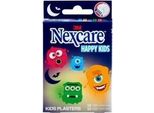 Nexcare Happy Kids Strisce Di Gesso Monster 2 Misure 20 Pz