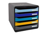 Cassettiera Exacompta BIG-BOX Plus 3094202D 5 Cassetti Nero/Colore