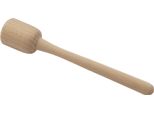 Mini Tamper In Legno Per Bambini In Legno Di Faggio, 20 Cm, Giocattolo