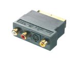 Adattatore Audio/Video Da Scart A Svhs 3X Cinch