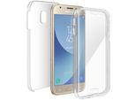 Avizar, Cover Protettiva Per Samsung Galaxy J3 2017, Fronte + Retro, Trasparente