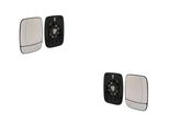 Johns, Set Di Vetri Per Specchietti Retrovisori Destro E Sinistro Adatto A Fiat Talento 296 06/16- W. Carrier Come 95517329 4422998 6000618136 9636600Q1E
