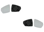 Johns, Set Di Vetri Per Specchietti Retrovisori Destro E Sinistro Adatto Per Audi A1 07/18- Con Piastra Di Supporto Asp 2G0857521