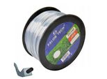 100 M Di Filo Quadrato Da 2,4 Mm Con Anima Rinforzata Per Decespugliatori Fuxtec Einhell Stihl