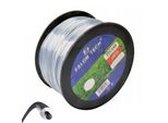 100 M Di Filo Tondo Da 2,4 Mm Con Anima Rinforzata Per Decespugliatori Fuxtec Einhell Stihl