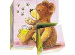 Goki 57056 - Puzzle A Cubo - Bambini Animali