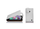 Cadorabo Custodia Protettiva Per Nokia Lumia 630 / 635 Cover In Bianco Flip Case Custodia Per Cellulare Cover In Similcuoio