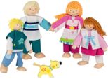 Goki 51582 Famiglia Di Bambole Pieghevoli, Susibelle, Colorate (1 Set)