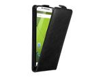 Custodia Cadorabo Per Motorola Moto X Play Cover Protettiva In Nero Custodia Flip Per Telefono Cellulare Custodia Cover