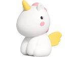 Luce Notturna A Led Unicorno Per Bambini, 13,5 Cm, Morbido Silicone